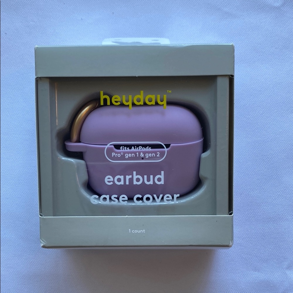 Heyday Earbud Case Cover Soft Purple 💜